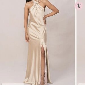 Revelry - Athena Satin Dress
